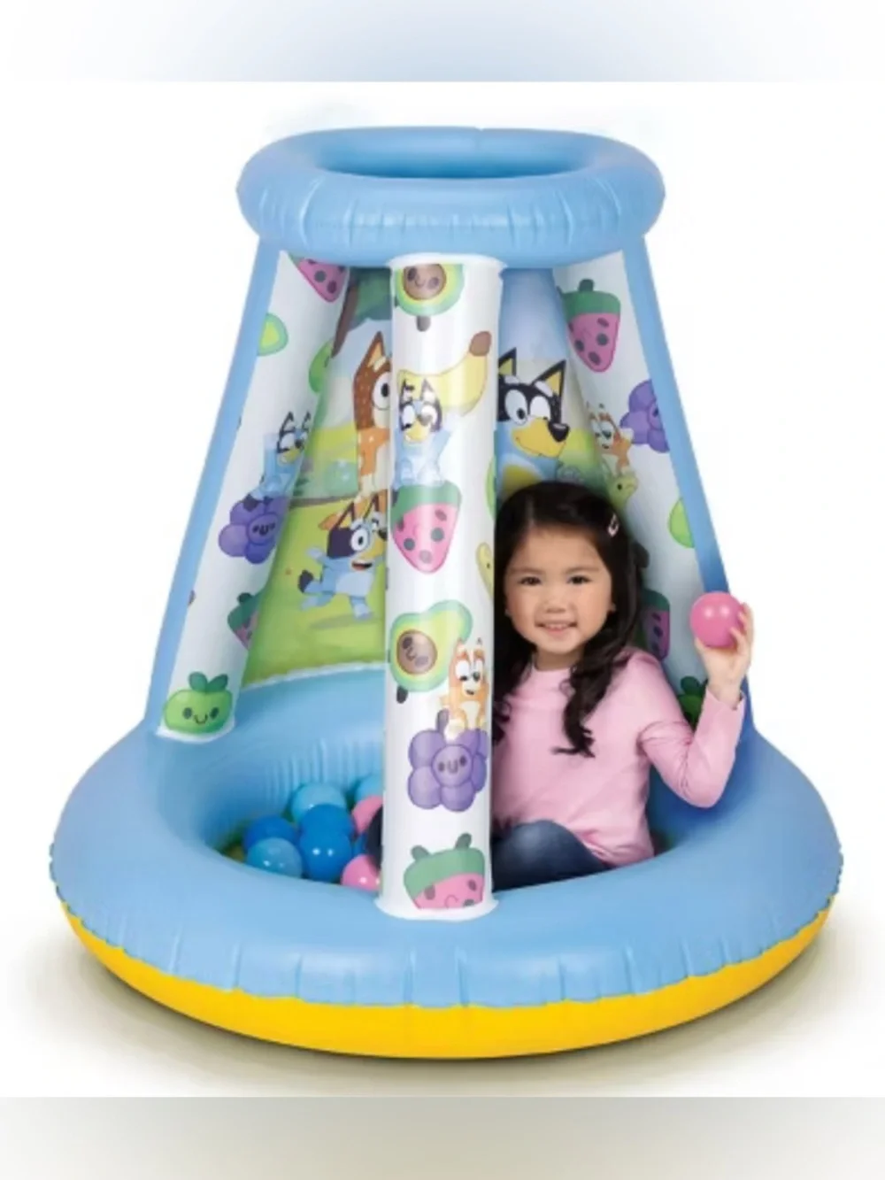 Jakks Bluey Adventure Playland Inflatable Ball Pit - Picture 4 of 5